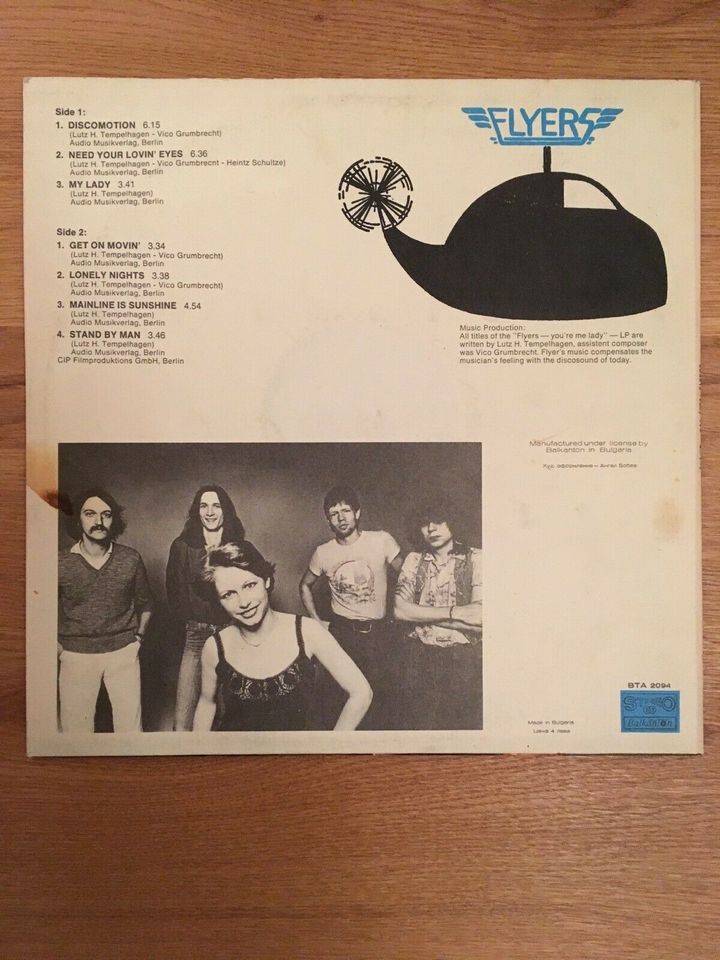 Flyers LP Schallplatte Vinyl 1979 in Schwerin