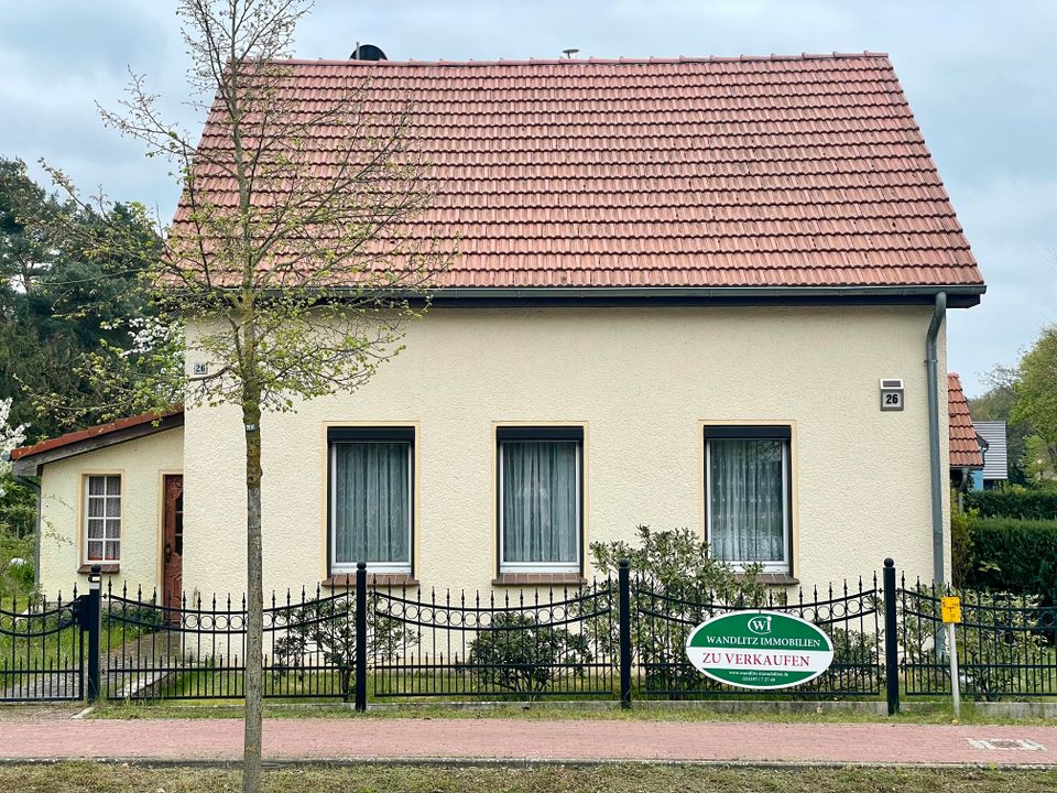 Gemütliches EFH in Klosterfelde, Grundstück teilbar für weiteres EFH in Wandlitz