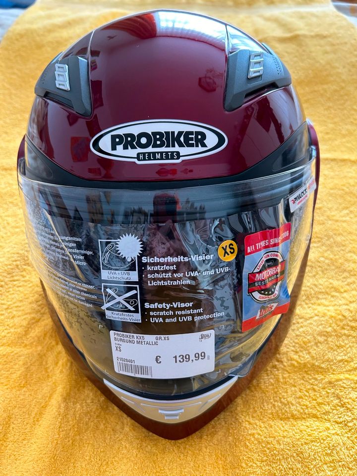 Motorradklapphelm Probiker Gr. XS  (54 cm) in Hagen