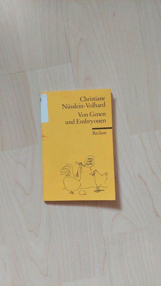 Christiane Nüsslein-Volhard von Genen und Embryonen, Buch in Lützelbach