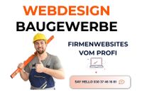 Professionelle Firmen-Website Baugewerbe // Handwerk // Logo / Berlin - Tempelhof Vorschau