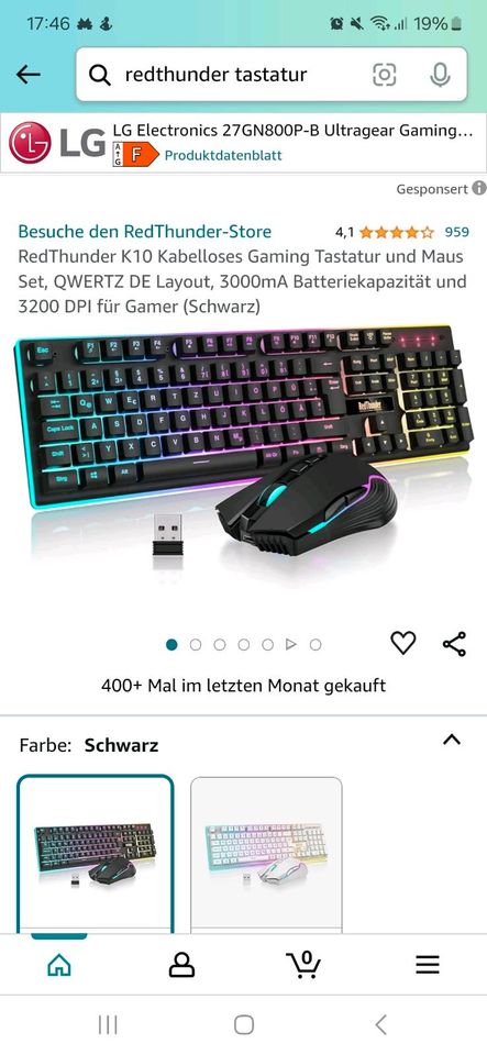 verkaufe selten genutzte gaming Tastatur in Hiltrup