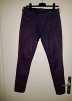 Lederoptik Aubergine Jeggingshose Jeans S.Oliver Gr 40 Bayern - Augsburg Vorschau