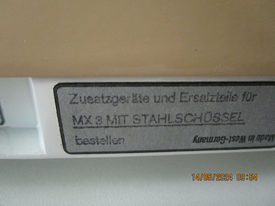 Küchenmaschine Starmix MX3 wie neu Bundeswehrbestand in Witzenhausen