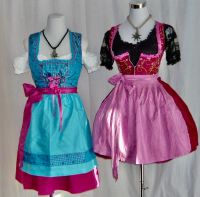 2 x Dirndl GR XS und S pink oder hellblau komplett Rose & Steindl Thüringen - Themar Vorschau