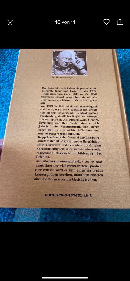 Buch/Von Tieren und Menschen, Tierarztleben zw.Bauern/Sozialismus in Rehau