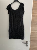 Schwarzes Pailletten Kleid H&M 38 40 42 Bayern - Kitzingen Vorschau