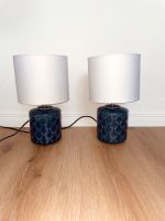 2 Nachttischleuchte Tischleuchte Lampe Nachttischlampe blau Niedersachsen - Hameln Vorschau