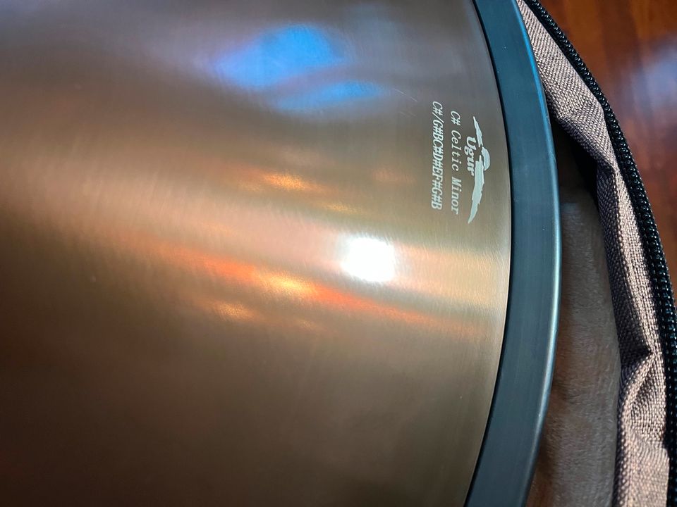 Super schöne Handpan C# Celtic Minor von Ugur in Hamburg