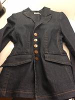 Montego Damen Jeans Blazer Jacke dunkelblau Gr. 40 ungetragen Hessen - Rodgau Vorschau