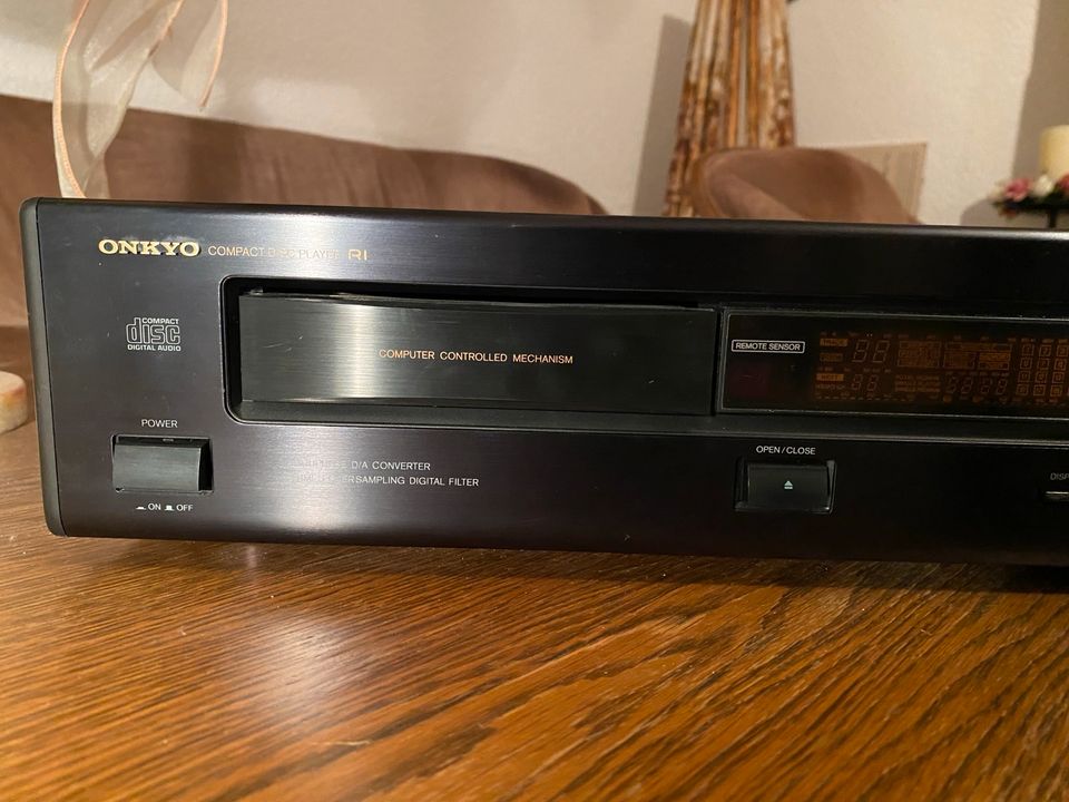 Onkyo Anlage Resiver, Dp. Kassetten Deck, CD Player in Gernsheim 