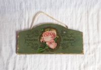 POWDER ROOM Wand-Deko NOSTALGIE Türschild ROSEN Shabby DEKO München - Sendling Vorschau