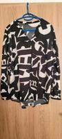tolle Bluse Shirt Tunika schwarz weiß 46 48 neuwertig Bayern - Friedberg Vorschau