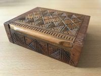 Etui Dose Schachtel Schatulle aus Holz Vintage Retro 50er Niedersachsen - Winsen (Aller) Vorschau