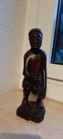 Holz Figur 2 - dunkel -afrikanisches Motiv - Kunsthandwerk - Deko Hessen - Darmstadt Vorschau