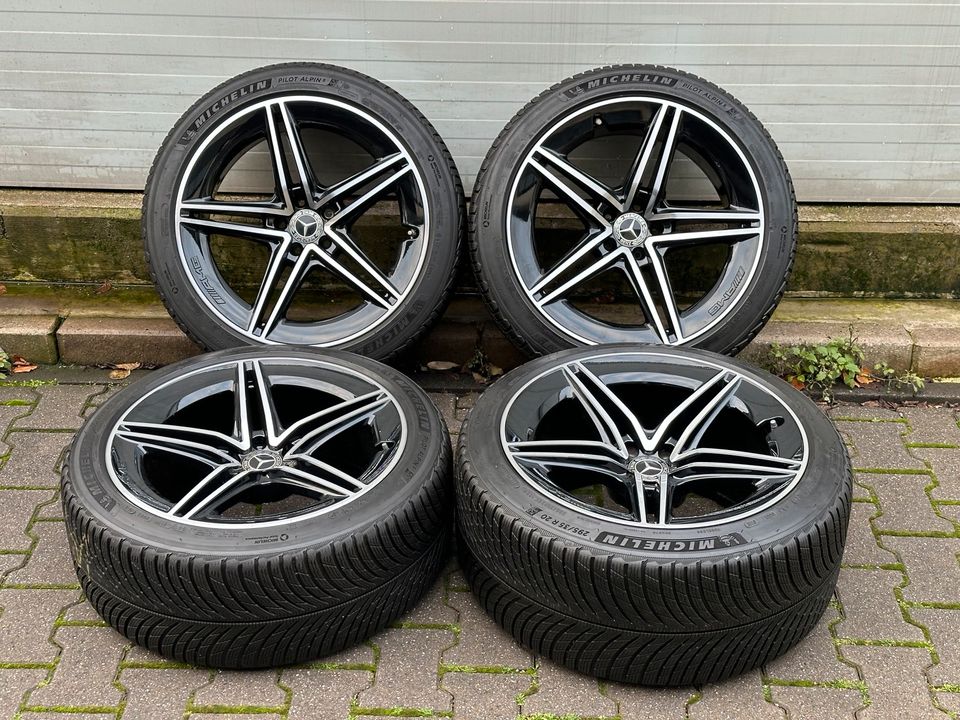 Original MB Mercedes AMG GT 4 Türer W290 X290 A290 20“ zoll Alufelgen mit Winterreifen ALU Winter komplett Räder Radsatz Winterräder Winterradsatz Winterkompletträder Winterkomplettradsatz NEU schwarz in Gelsenkirchen