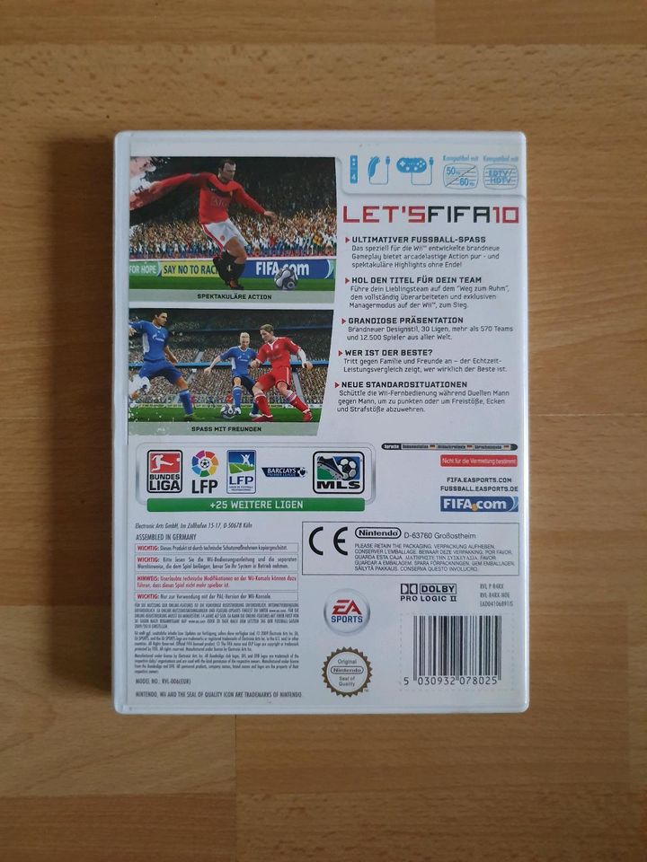 Nintendo Wii Fifa 10 in Dortmund