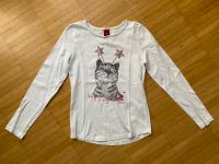 Mädchen Langarmshirt „Katze“, Gr. 128 134 S.Oliver Weiß Glitzer Nordrhein-Westfalen - Mülheim (Ruhr) Vorschau