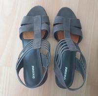 Damen Sandaletten Sandalen Grau Gr. 39 Baden-Württemberg - Wehr Vorschau