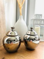 2 orientalische Keramik-Behälter in Silber Nordrhein-Westfalen - Hörstel Vorschau