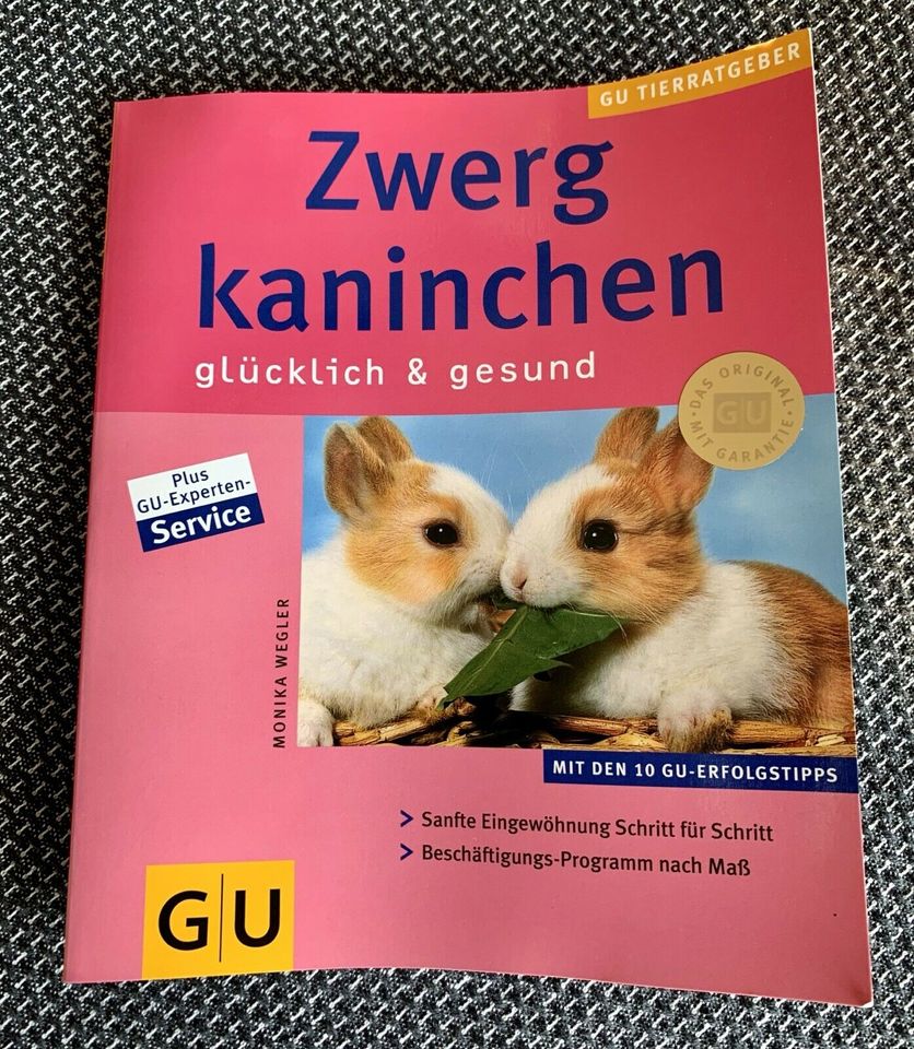 Buch Zwergkaninchen glücklich & gesund, GU Tierratgeber in Grafenau