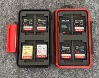 8 SanDisk SD-Karten als Set mit Original SanDisk SD-Karten Case Nordrhein-Westfalen - Hürth Vorschau