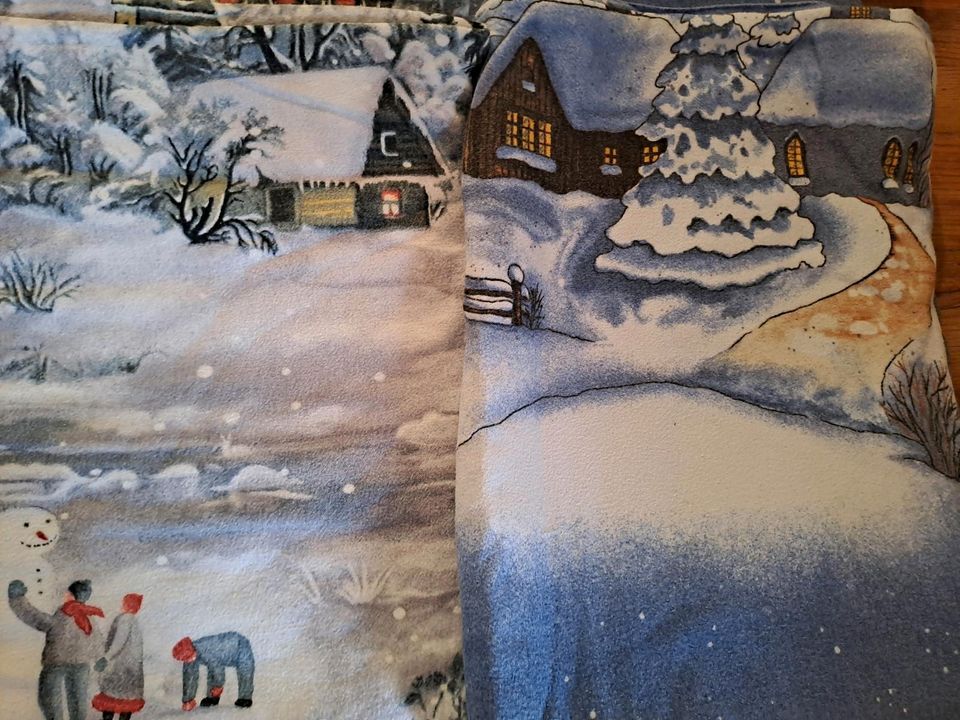 ⛄️❄️ IDO 2x 4tlg Bettwäsche Weihnachten Winter kuschelig in Remagen