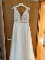 Brautkleid mit Tattospitze Nordrhein-Westfalen - Ennepetal Vorschau