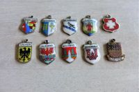 10 alt Wappen 800 Silber Anhänger Charm Sudeten Capri Aachen usw. Neuhausen-Nymphenburg - Neuhausen Vorschau