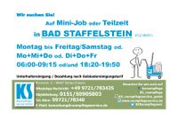 Mini-Job / Teilzeit Reinigungskraft (m/w/d) in Bad Staffelstein Bayern - Bad Staffelstein Vorschau