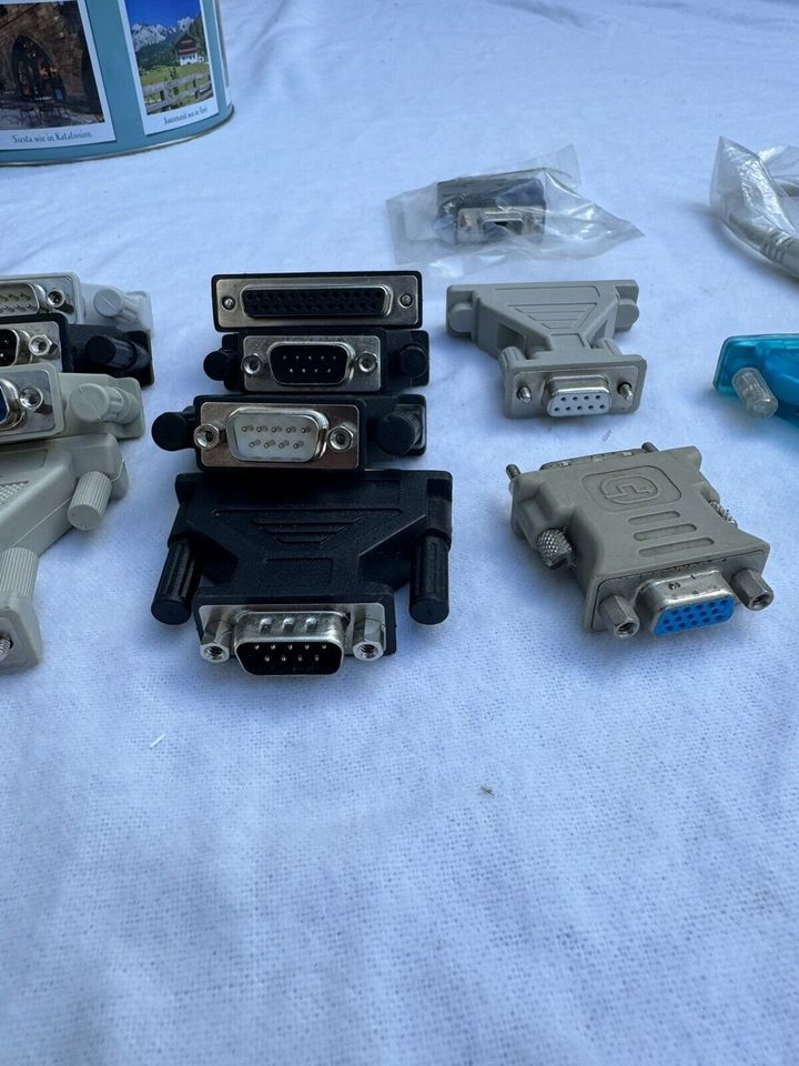 VGA Adapter Stecker zu Buchse 26 Teile in Fachingen