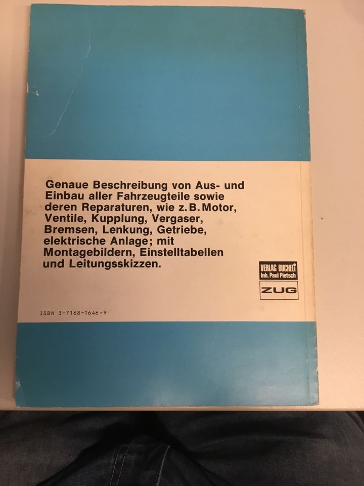 Citroën Visa Reparatur Anleitung 746 747 Vierzylinder Citroen in Bergkamen