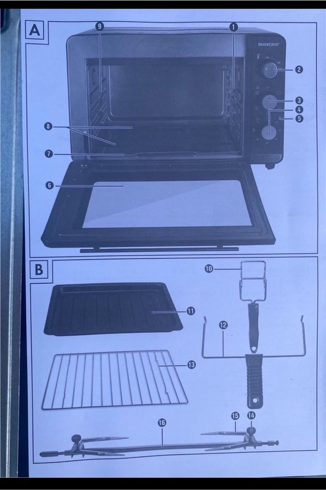 SilverCrest Grill- und Backautomat SGBR 1500 D4 in Neuwied