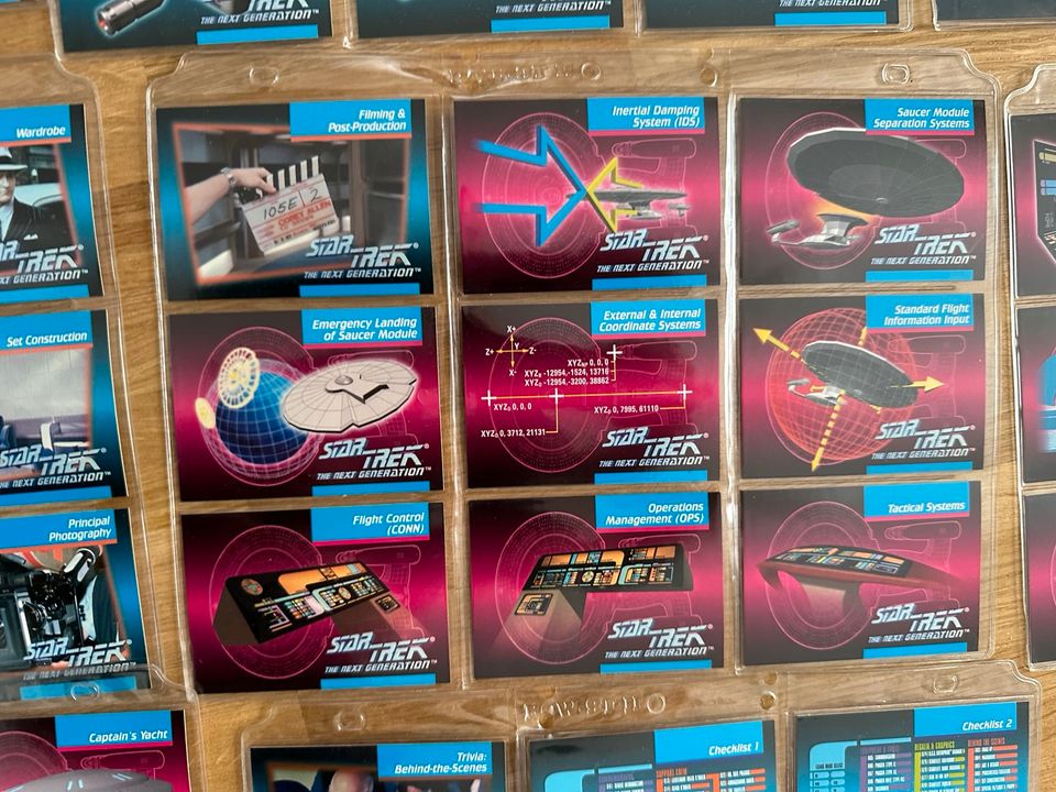 Star Trek TNG Trading Cards in Bonn