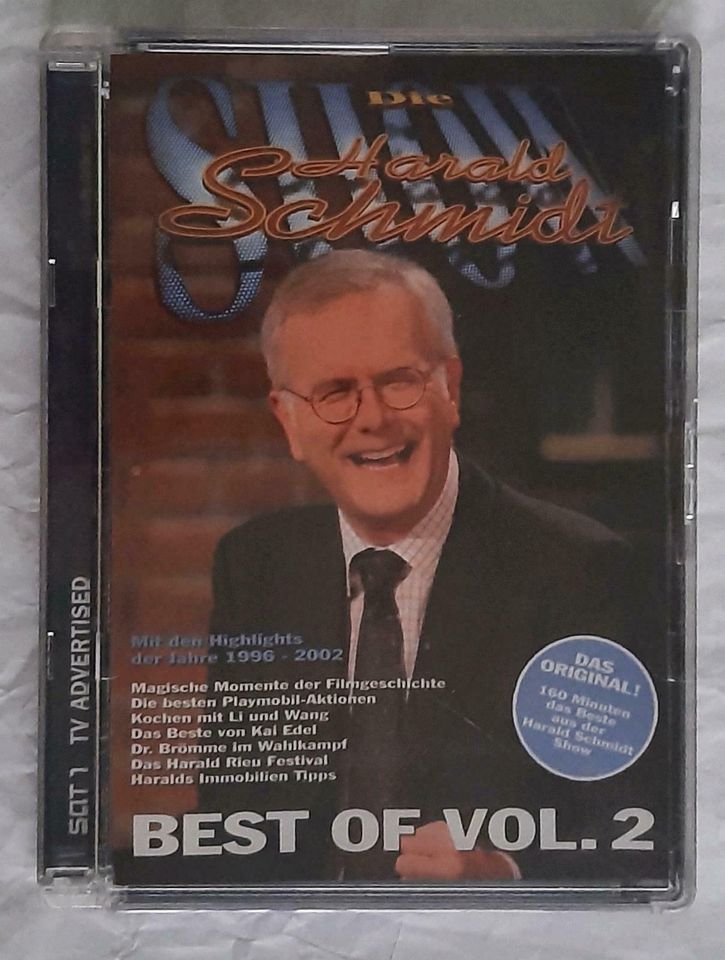 ☺ Die Harald Schmidt Show ▪️ Best Of Vol.2 DVD 1996-2002 in Mainz