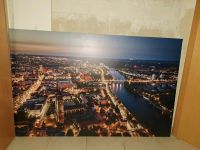 XXL Foto Druck 140x90 auf Alu von Magdeburg bei Nacht Sachsen-Anhalt - Wanzleben Vorschau