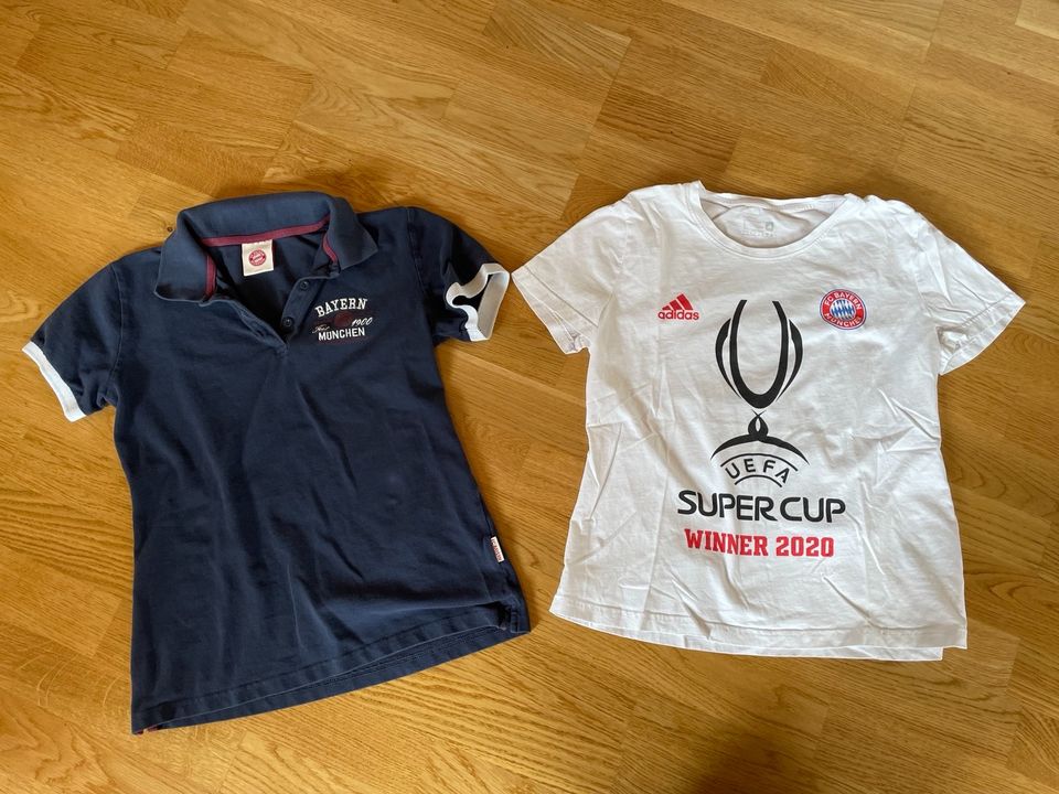 Tolles Set mit Bayern München Damen Shirt und Poloshirt in Ellwangen (Jagst)