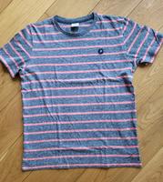 Jack & Jones T-Shirt in grau/rot gestreift, Größe S Hessen - Hohenahr Vorschau