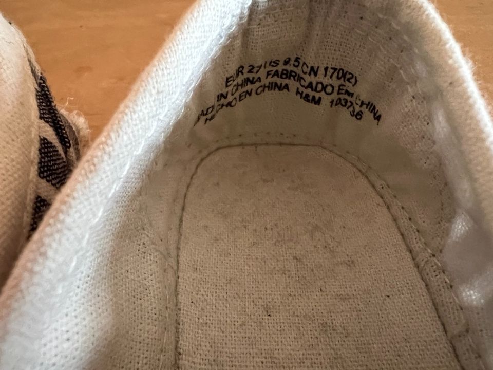 Espadrilles Sommerschuhe Schuhe von H&M Größe 27 in Buchloe