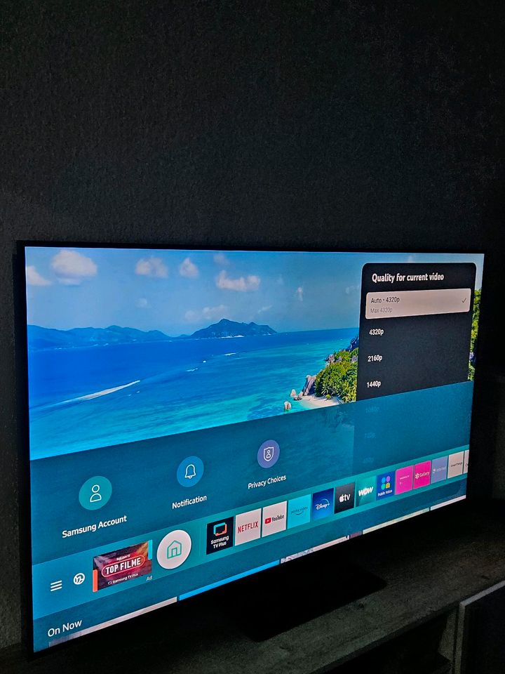 8K-QLED Samsung Tv 55"zoll UHD HDR10+ in Coburg