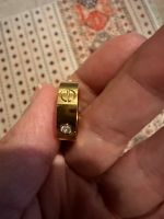 Gold Ring vergoldet 750 er , Ring , vergoldet Nordrhein-Westfalen - Werl Vorschau