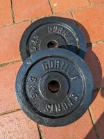 Gorilla Sports 5 Kg Hantelscheibe 30 mm Nordrhein-Westfalen - Steinfurt Vorschau