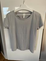 H&M, Basic T-Shirt, Größe S, hellgrau Saarland - Nalbach Vorschau