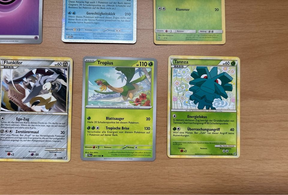 Pokémon_Karten Pokemon_Karten Spielkarten Spiel Sammeln in Eutin