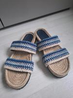 Marco Polo Pantolette/Slipper/Sandale Bast/Häkel Optik Dresden - Laubegast Vorschau