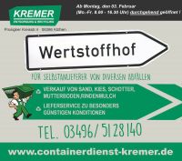 Wertstoffhof Köthen / Baustoffverkauf Sachsen-Anhalt - Köthen (Anhalt) Vorschau