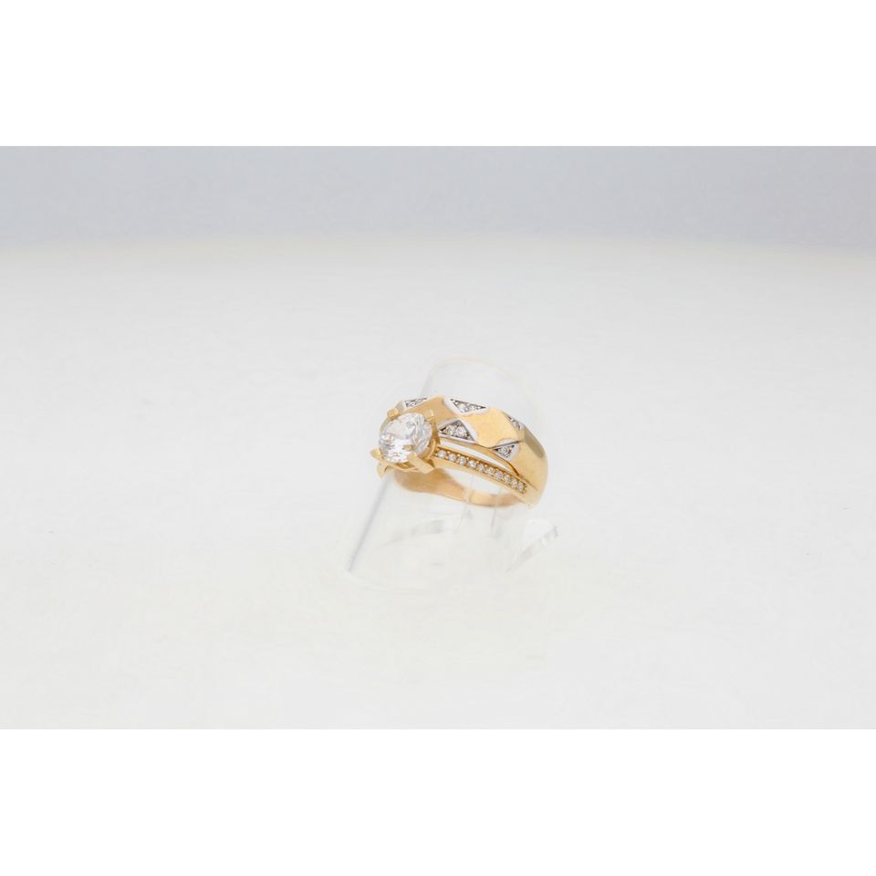 GOLD DAMEN RING 14k 585 Gr. 56,5 3,95g GG WG AU in Berlin