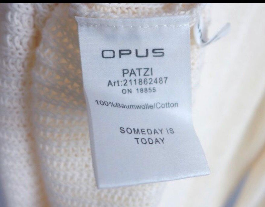 Opus Someday is Today Patzi Pullover Kellerfalte Strick in Oberhausen