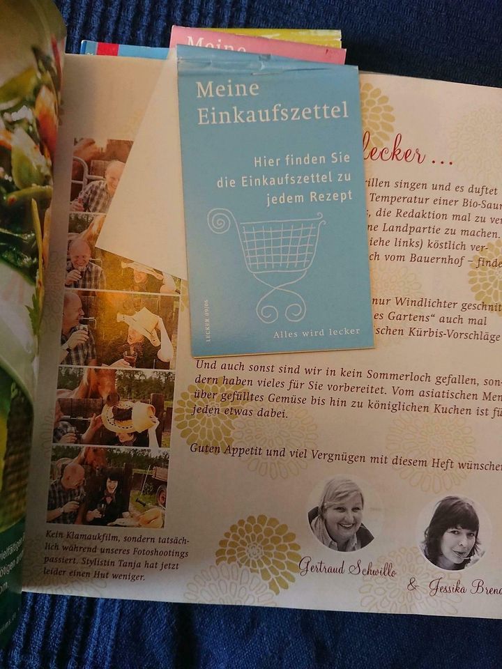 4 x LECKER kochen&genießen Zeitschriften mit Einkaufszettel in Zella-Mehlis