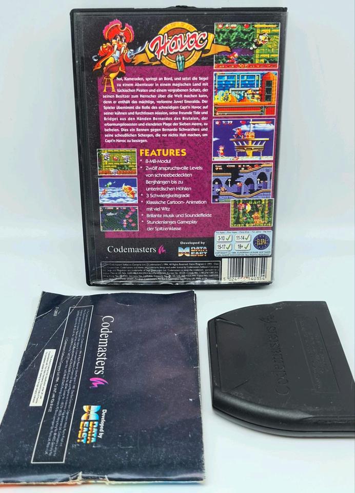 Havoc - Sega Mega Drive - CIB Komplett Boxed - Arcade Game in Griesheim